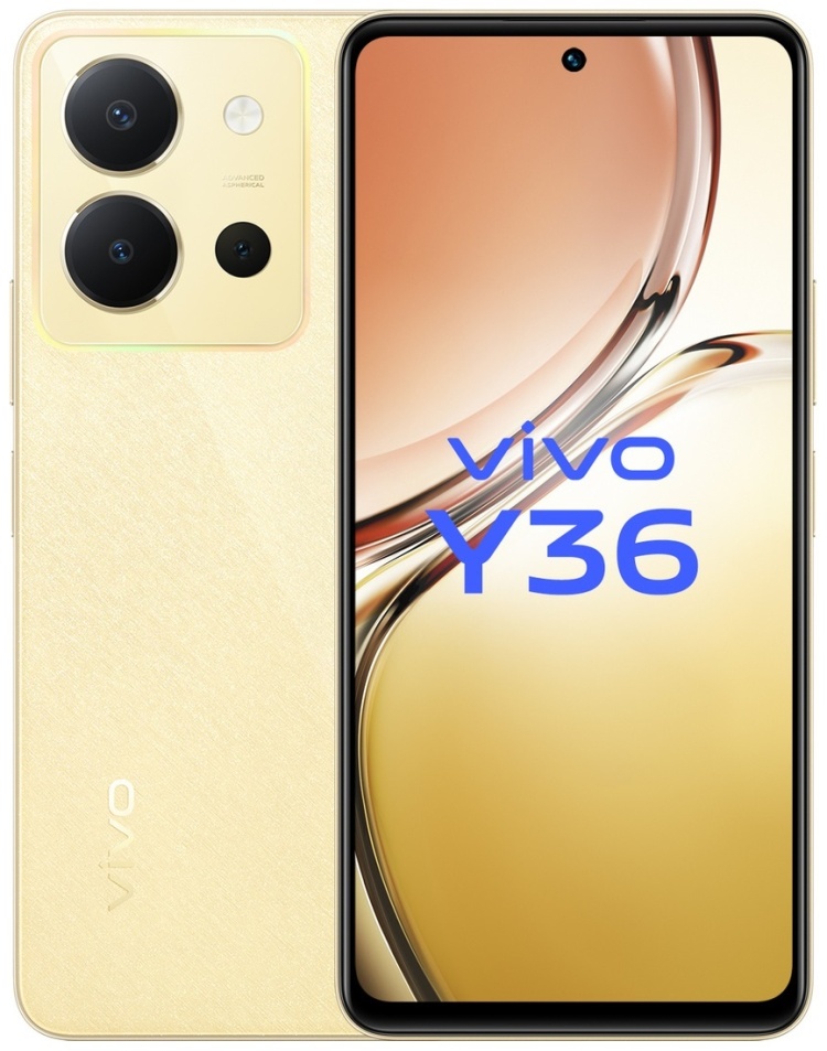 Купить Смартфон Vivo Y36 8 ГБ/256 ГБ золотистый в Алматы – Магазин на ...