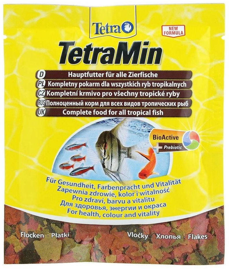 Купить Корм Tetra TetraMin для тропических рыб 12 г в кредит в Алматы ...