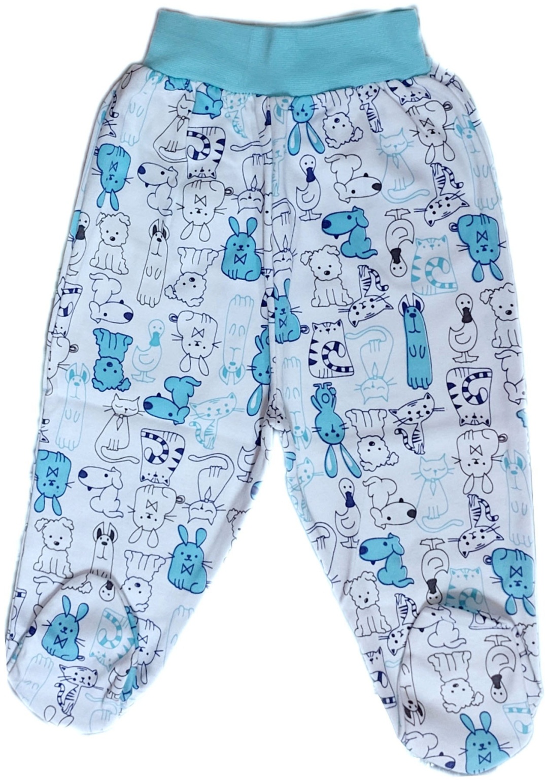 Ползунки Munka Kids 6996 голубой 68, 74