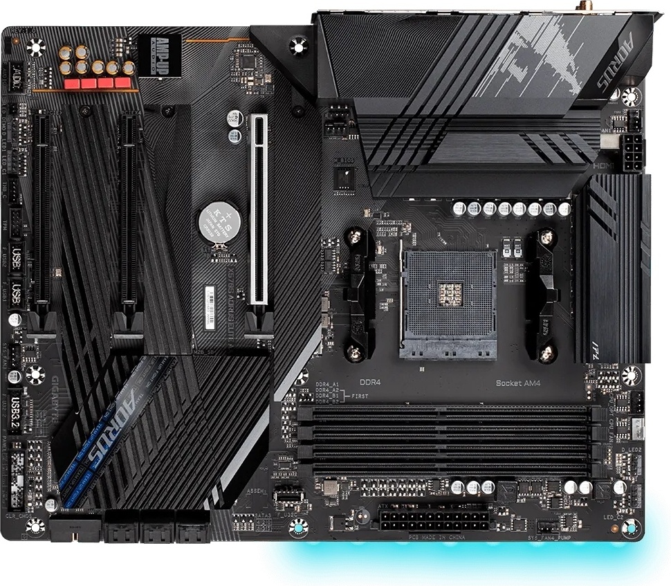 Материнская плата GIGABYTE X570S AORUS ELITE AX