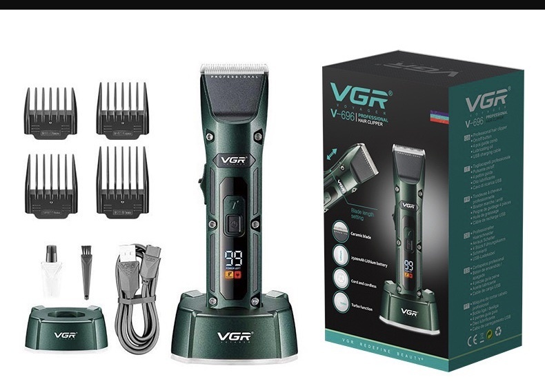 Купить VGR Professional машинка для стрижки V-696 в кредит в Алматы ...