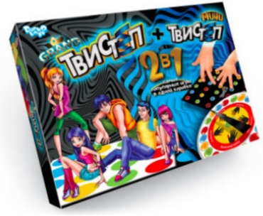 Настольная игра Danko Toys Гранд Твистеп + Мини Твистеп 2в1