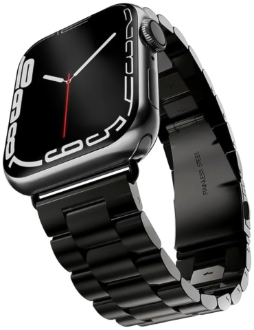 Ремешок для Apple Watch Series 4, Watch Series 5, Watch Series 6, Watch SE, Watch SE 2nd Gen черный