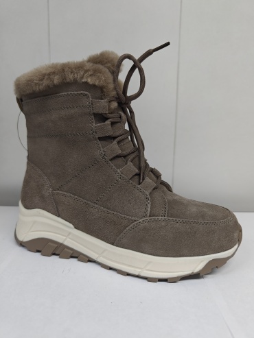 Ботинки QuQi Shoes серый