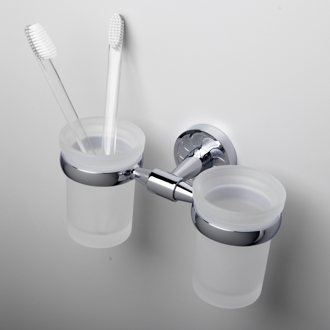 WasserKRAFT стакан Isen K-4028D 3 шт, металл, стекло