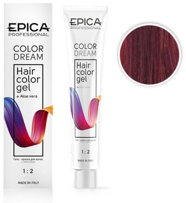 EPICA Professional Color Dream 8.62 светло-русый красно-фиолетовый гель-краска 100 мл