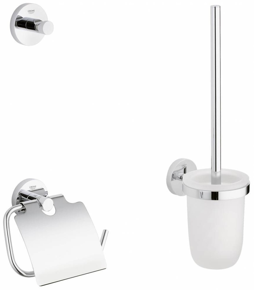 Grohe набор держателей City 40407001 3 шт, металл