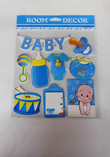 ИнтерPresent Baby наклейки 9 шт