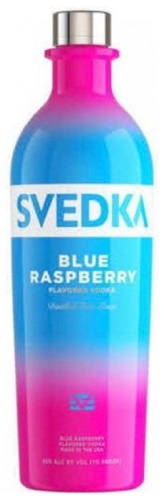 Водка Svedka Blue Raspberry ароматизированная малина 35% 0.75 л