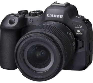 Canon EOS R6 Mark II Kit RF 24-105mm F/4-7.1 IS STM черный