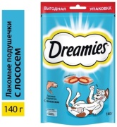 Dreamies подушечки лосось 140 г 1 шт
