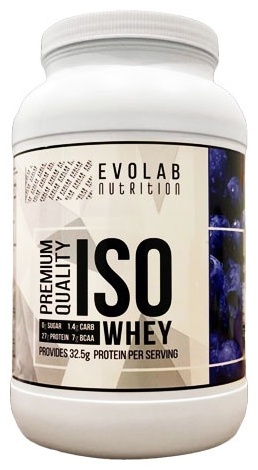 EvoLab Iso Whey Черника 900 г