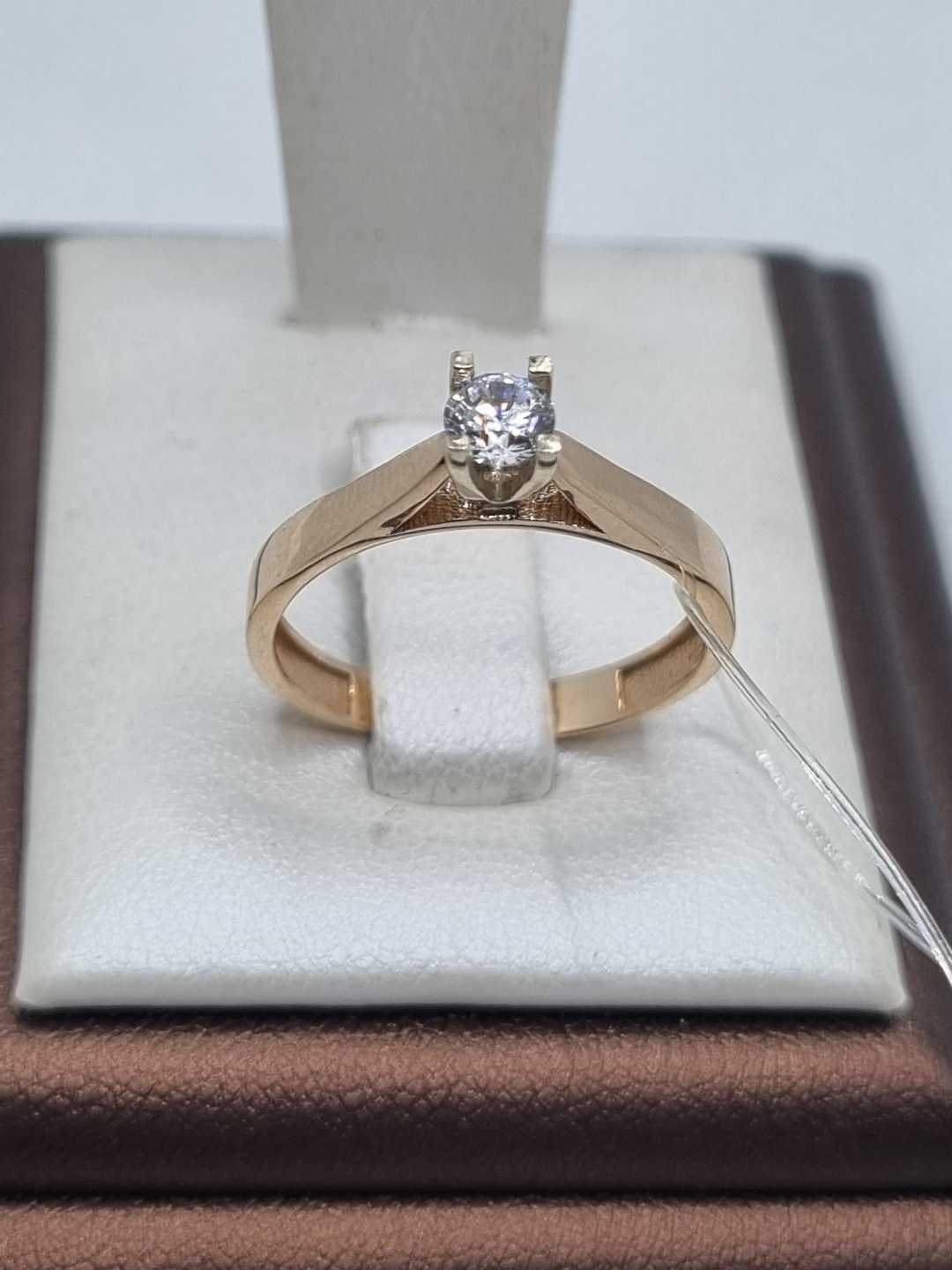 Zhanar Gold ZHA84/540 размер 17 вес 1.94 г золото, фианит