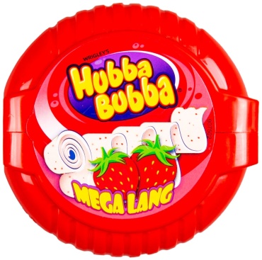Жевательная резинка Wrigley's Hubba Bubba Mega Long клубника 1 шт