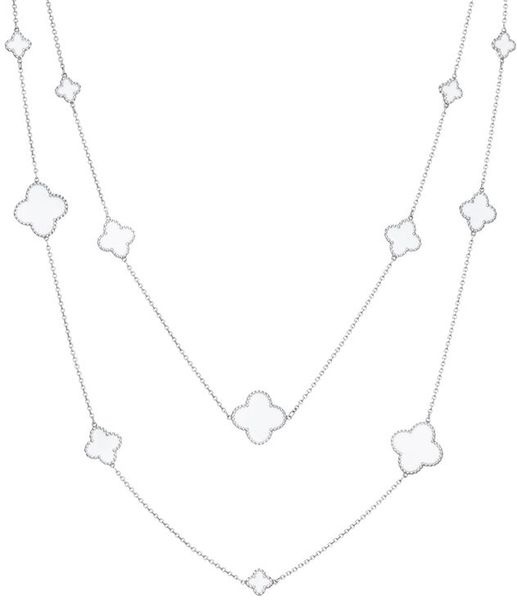 Колье kari jewelry 55909270 длина 95 см вес 8.39 г серебро, эмаль