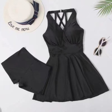 Купальник раздельный Swimwear черный