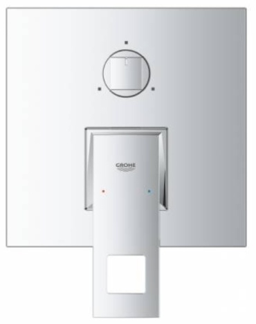Смеситель для ванны Grohe 24094000 Eurocube, пластик, цвет хром