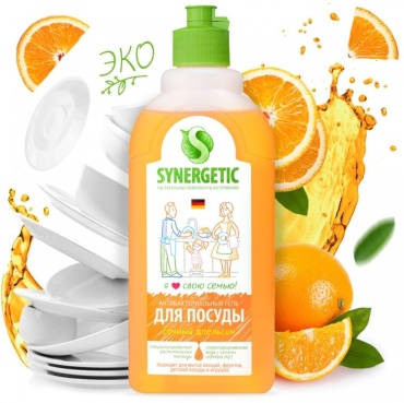 Synergetic гель Сочный апельсин 1 л