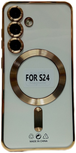 Чехол DDU для Samsung Galaxy S24 золотистый