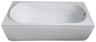 Ванна прямоугольная VENTOSPA AQUA LA 150x70 см, акрил