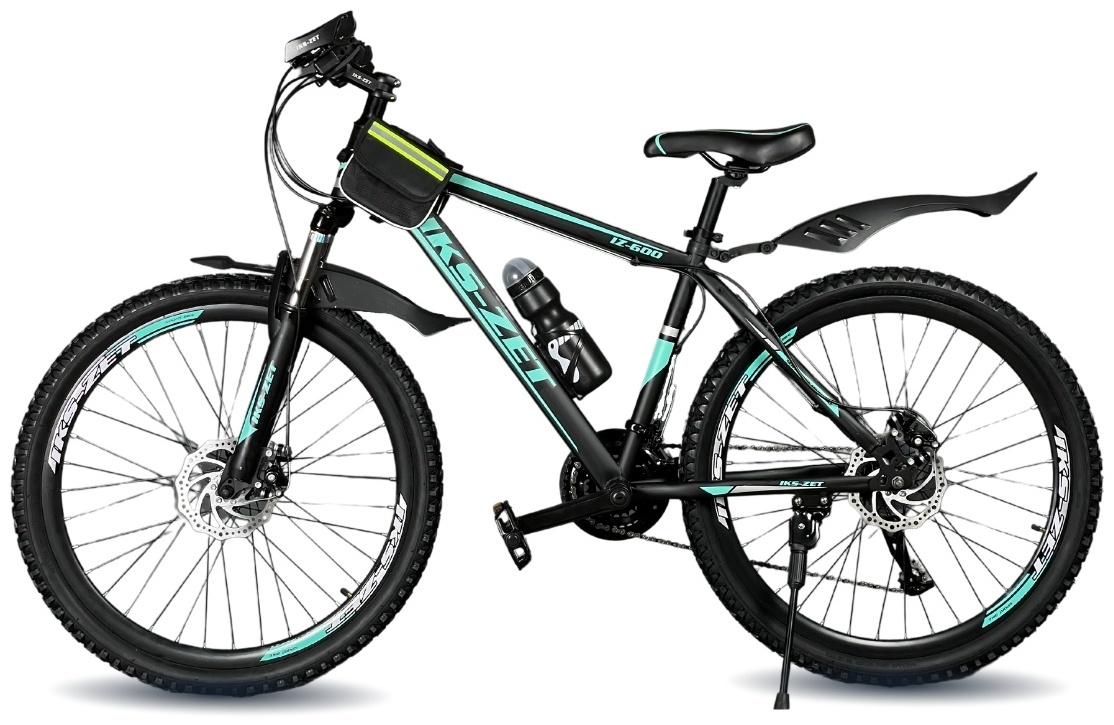 Велосипед IKS-ZET IZ-600 2022 17 дюймов бирюзовый