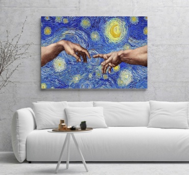Dekor Vinil картина Сотворение Адама 60x80 см