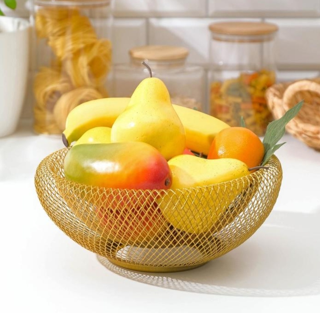 Фруктовница Emay 1 шт, металл, 24.5х24.5 см