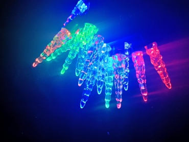 Сосульки Merry Christmas цвет свечения мультиколор 3 м