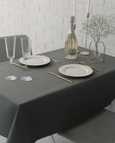 Скатерть Maryam decor & textile 250x150 см, хлопок, дак, 1 шт
