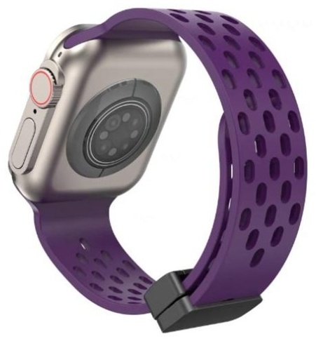 Купить Ремешок A-case для Apple Watch Series 7 фиолетовый в Алматы ...
