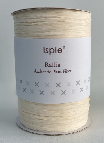 Бобина Рафия ISPIE Ivory(слоновая кость) 250 м 125 г