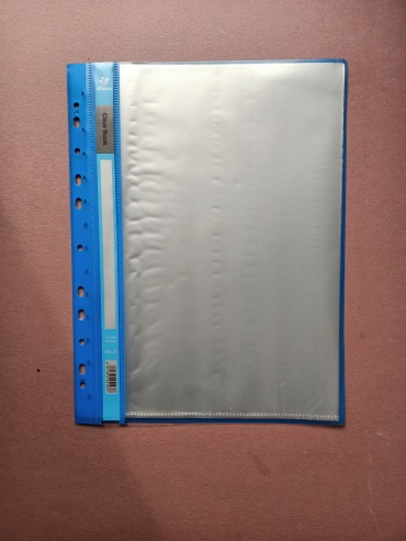Папка-вкладыш Clear Book, А4отсутствует, синий