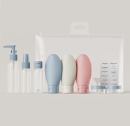 Флакон дорожный наливным путем пластик 190 мл 8 шт