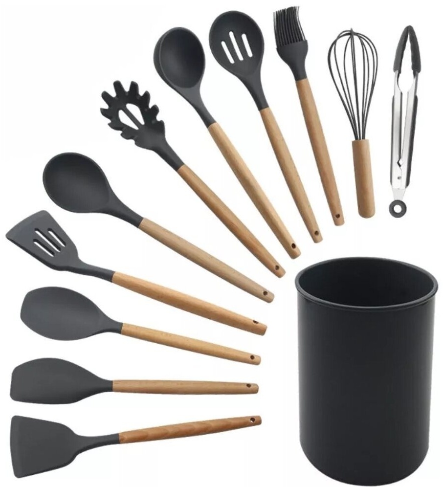Купить Kitchen House набор кухонных инструментов Silicone Set SJK282S ...