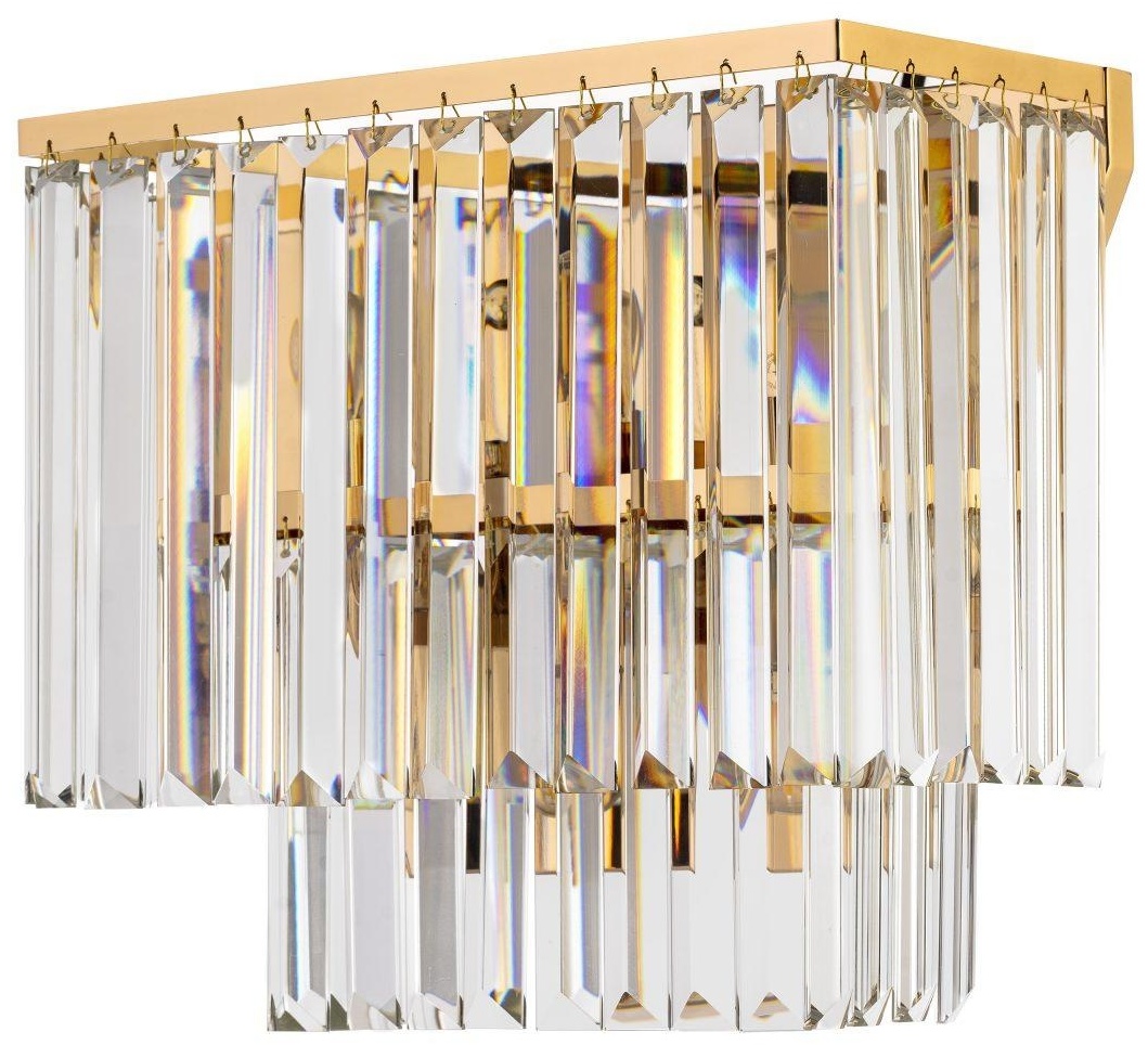 Бра настенный Arti Lampadari E27, золотистый