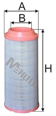 MFILTER Воздушный Фильтр A1016