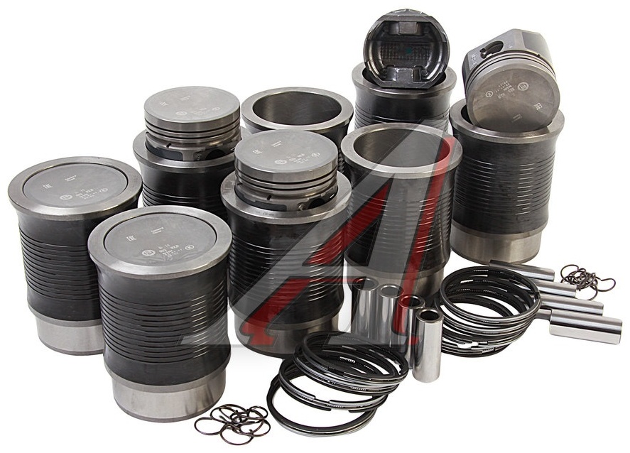 Поршневая группа с кольцами (поршень с "Molykote"; ПАЗ, ГАЗ-3308) 92,0 mm (4 цил.к-та)
