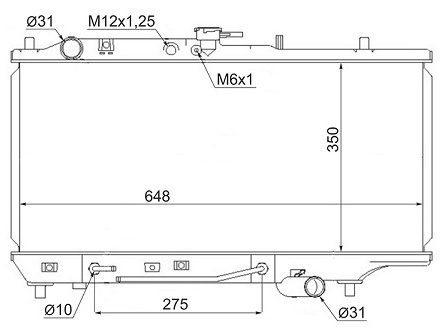 SAT радиатор основной SG-MZ0001-89