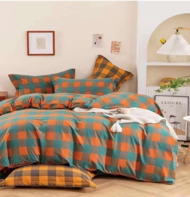Комплект HE ZHAN HOME TEXTILE 2-спальный хлопок, сатин, : 48x74 см