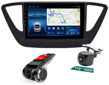 VULCAN TS10 Hyundai Accent/Solaris 2016-2020 3Gb+32Gb + камера заднего вида