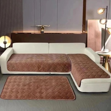 FamilyShop дивандек для дивана, для кресла D672828 коричневый 90x90 см; 160x90 см; 210x90 см
