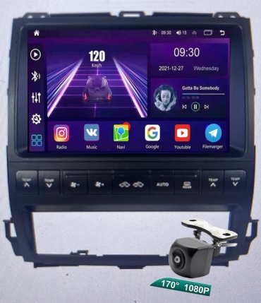 VULKAN T3L Toyota Land Cruiser Prado/Lexus GX 470 2002-2009 + камера заднего вида