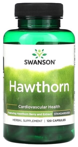 Swanson Боярышник, стандартизированный капсулы 120 шт