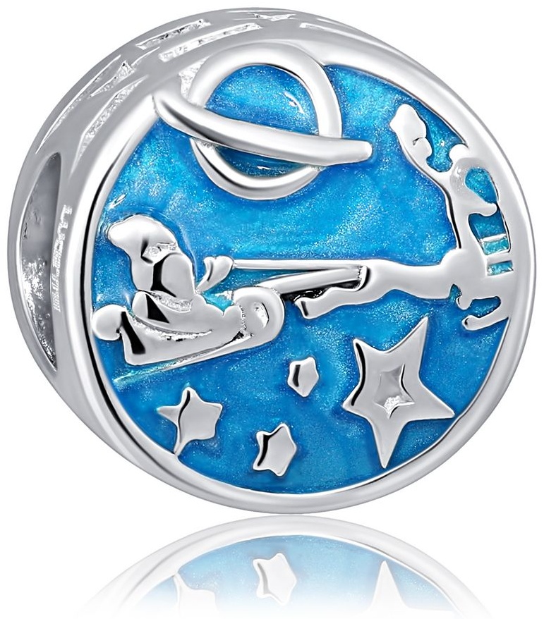 Шарм Lucente Silver 54-HE-1501-S вес 2.682 г серебро, эмаль