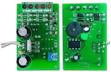 Cyfral блок подключения 115716 зеленый