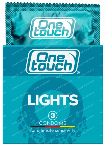 Презервативы One Touch Lights 3 шт