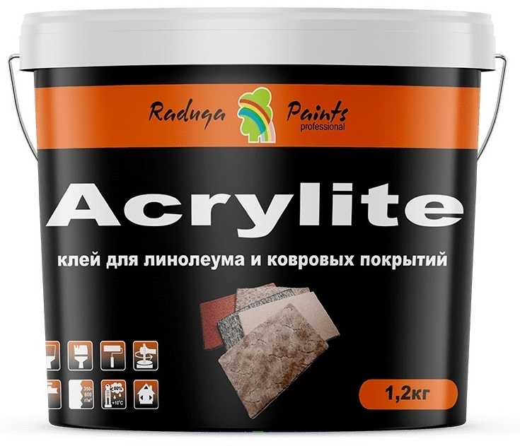 Клей РАДУГА Acrylite готовый 1.2 кг