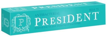 President зубная паста Antibacterial 50 мл