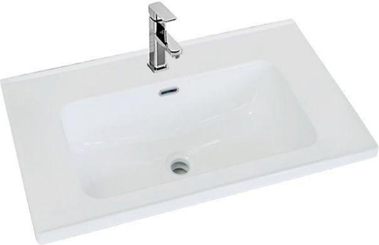 Раковина YJ-843-60 накладная прямоугольная 61х48 см, керамика