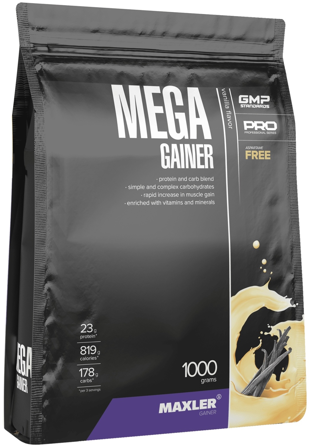 Купить Гейнер Maxler Maxler Mega Gainer ваниль 1000 г в кредит в Алматы ...